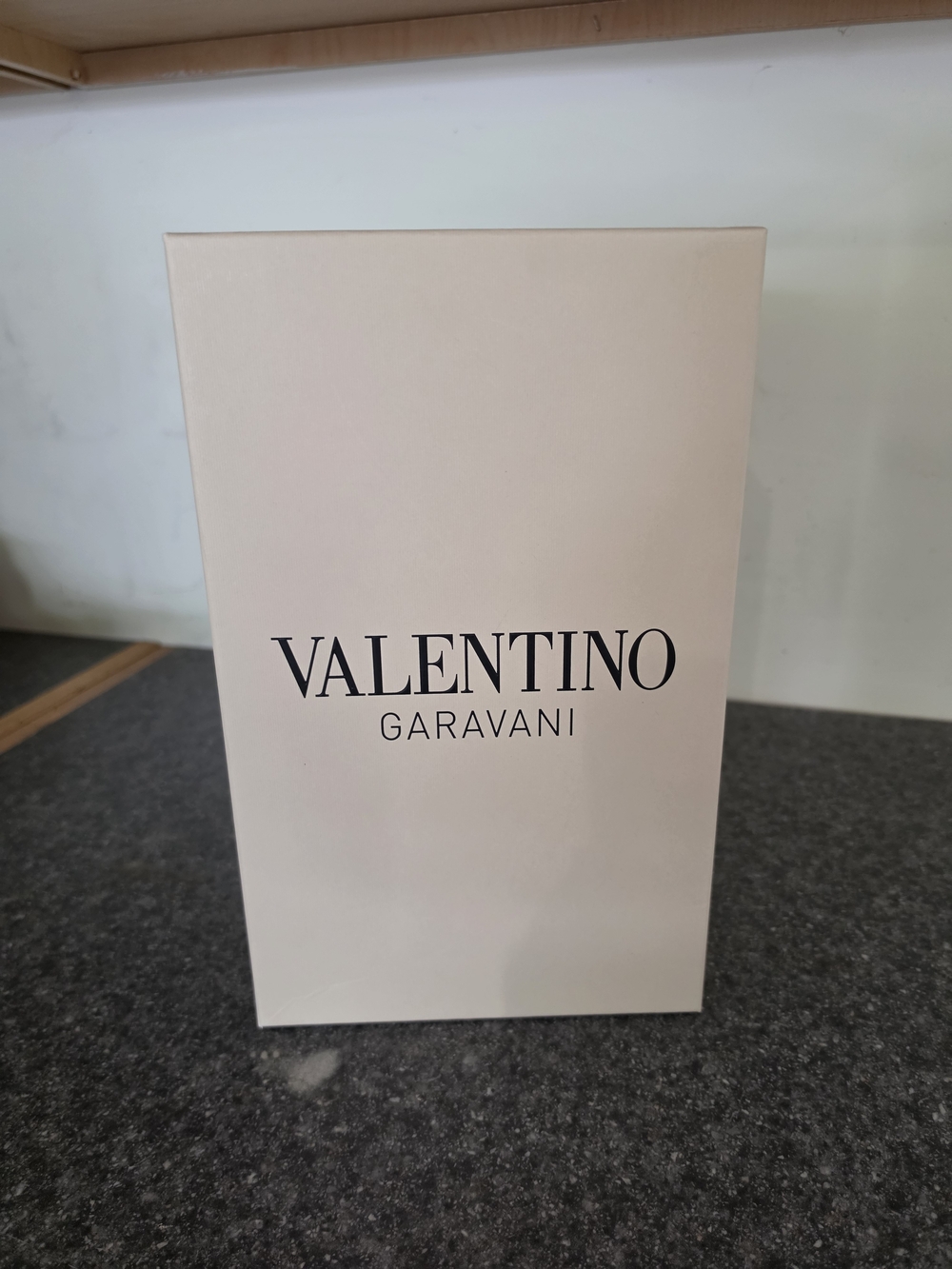 Valentino Garavani VR Accessory Case - Cream Shoe Box